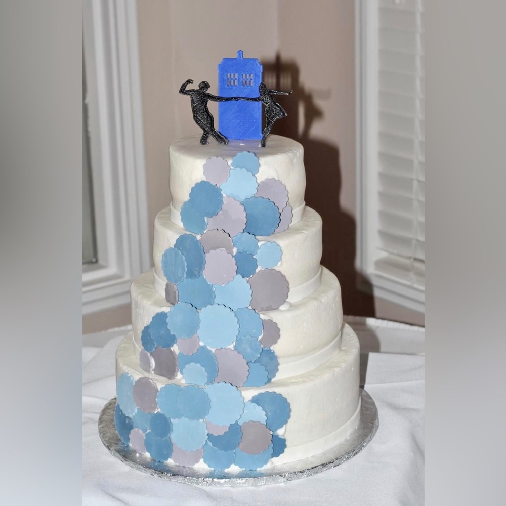 Dr Who Cake Toppers